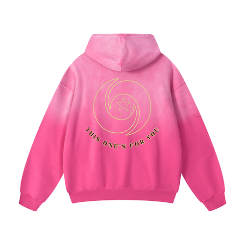 "THIS ONE'S FOR YOU" Streetwear Oversized Hoodie ODMPOD